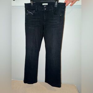 Vintage White House Black Market Jeans NOIR Size 12